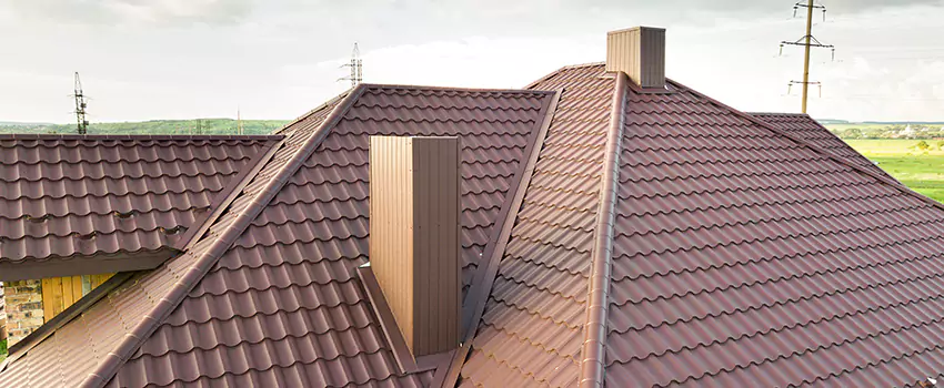 Residential Chimney Flashing Restoration in Augusta, ME