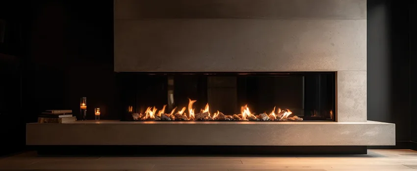 Gas Fireplace Ember Bed Design Services in Augusta, Maine