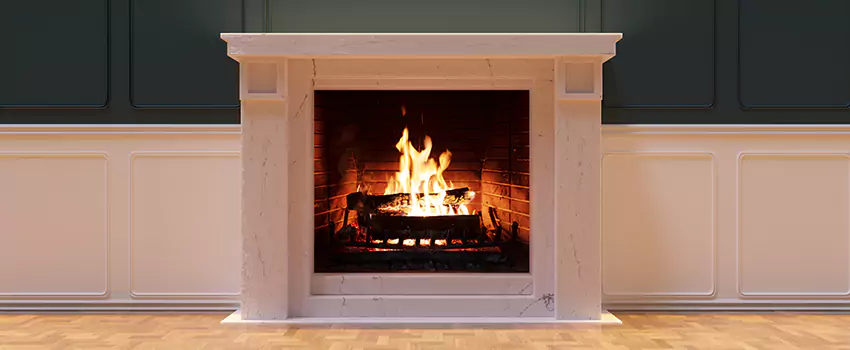 Open Flame Wood-Burning Fireplace Installation Services in Augusta, Maine