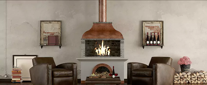 Thelin Hearth Products Providence Pellet Insert Fireplace Installation in Augusta, ME