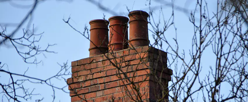 Chimney Crown Installation For Brick Chimney in Augusta, Maine