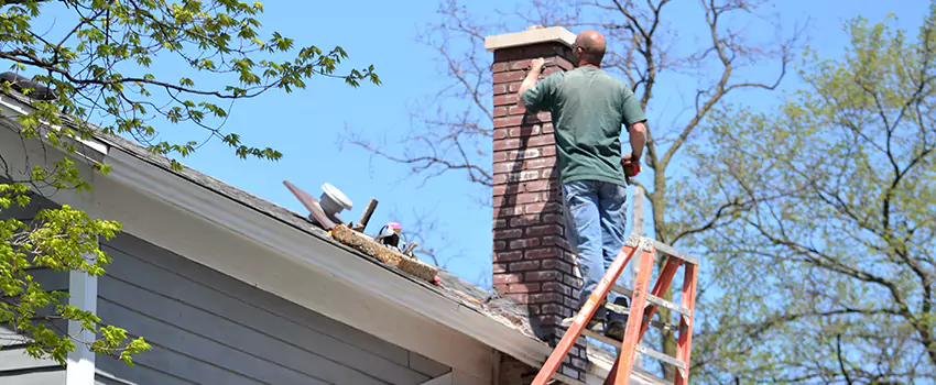 Vinyl and PVC Chimney Flashing Installation in Augusta, ME
