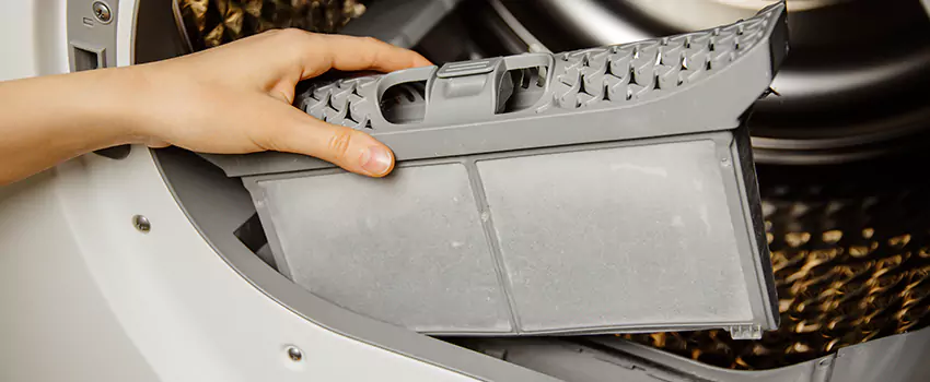 Signs Of A Clogged Dryer Lint Trap in Augusta, Maine