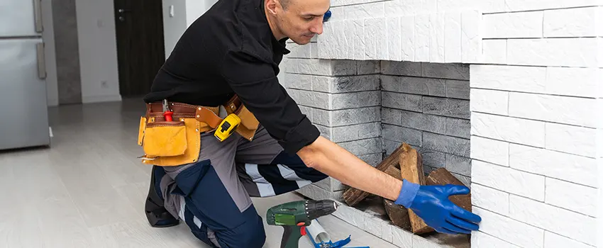 Fireplace Damaged Damper Frame Repair Services in Augusta, Maine