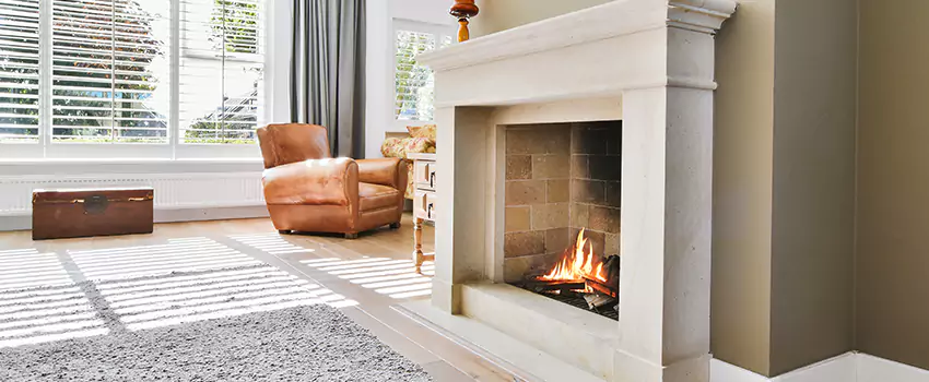 Vintage Fireplace Refacing in Augusta, Maine