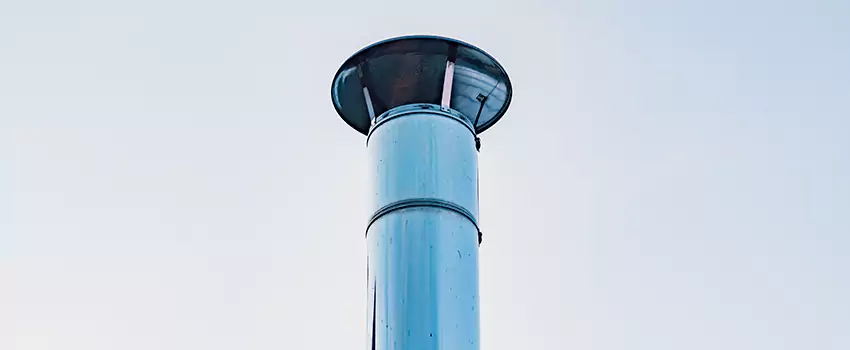 Insulated Metal Chimney Installation in Augusta, ME